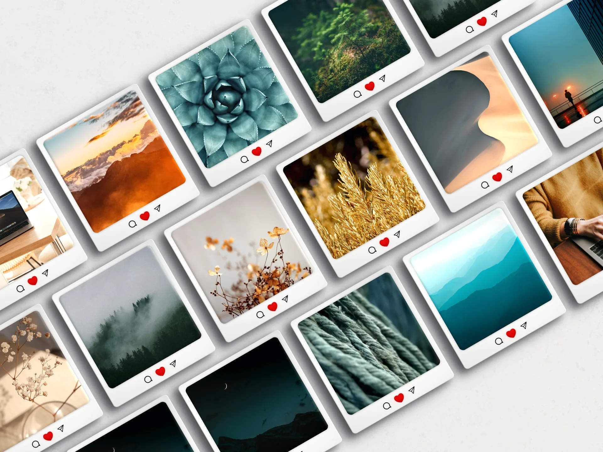 Mana Designs branding mockup with business cards, letterhead and social media templates